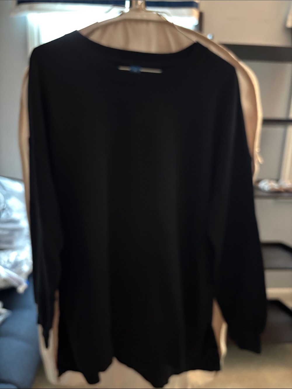 Women’s Black Crewneck Sweater - Classic Essential